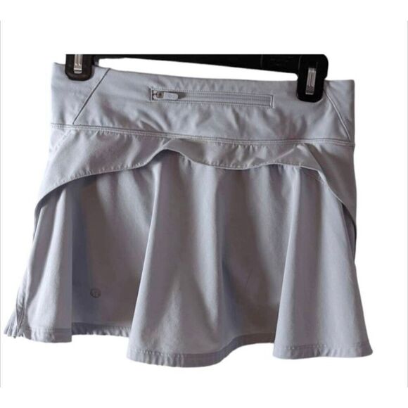 LULULEMON ATHLETICA Play Off The Pleats Skirt 13' Size 4 - Picture 7 of 7